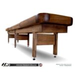 Hudson Shuffleboards Deluxe Hybrid Shuffleboard Table - Image 8