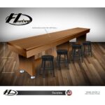 Hudson Shuffleboards Pasadena Shuffleboard Table - Image 5