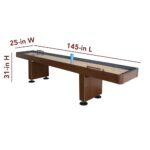Playcraft Willow Bend Pro - Style Shuffleboard Table - Image 2
