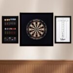 Viper Metropolitan Espresso Soft Tip Dartboard Cabinet