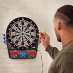 Viper Vault Deluxe Dartboard Cabinet with Integrated Pro Score - Image 2