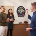 Viper Vault Deluxe Dartboard Cabinet with Integrated Pro Score - Image 9