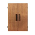 American Heritage Alta Stand-up Dart Board Cabinet