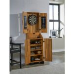 American Heritage Port Royal Stand-up Dart Board Cabinet - Image 5