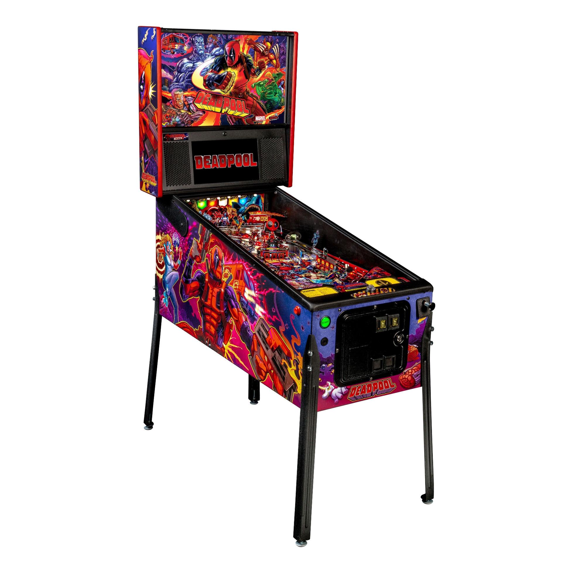 M-6165 Stern Deadpool Pro Pinball Machine - Image 1