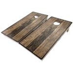 Rustic Theme Cornhole Boards - Image 3