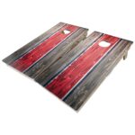 Rustic Theme Cornhole Boards - Image 4