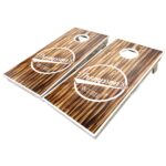 Rustic Theme Cornhole Boards - Image 9
