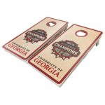 University of Georgia National Championship Cornhole Boards - Image 2