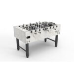 Garlando G-500 Weatherproof Outdoor Foosball Table in White