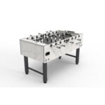 Garlando G-500 Weatherproof Outdoor Foosball Table in White - Image 2