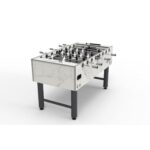 Garlando G-500 Weatherproof Outdoor Foosball Table in White - Image 3