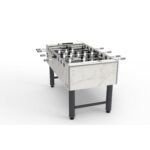 Garlando G-500 Weatherproof Outdoor Foosball Table in White - Image 7