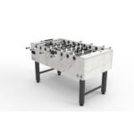 Garlando G-500 Weatherproof Outdoor Foosball Table in White - Image 9
