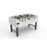 Garlando G-500 Weatherproof Outdoor Foosball Table in White - Image 16