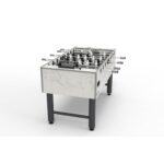 Garlando G-500 Weatherproof Outdoor Foosball Table in White - Image 19