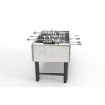 Garlando G-500 Weatherproof Outdoor Foosball Table in White - Image 20
