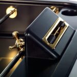 RS Barcelona RS3 Wood Gold Foosball Table - Image 3