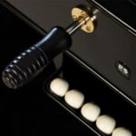 RS Barcelona RS3 Wood Gold Foosball Table - Image 4