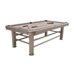 Playcraft Astral 8' Slate Pool Table in Walnut Finish