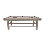 Playcraft Astral 8' Slate Pool Table in Walnut Finish - Image 2
