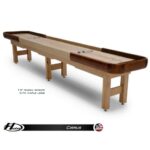 Hudson Sedona Shuffleboard Table 9'-22' Lengths with Custom Stain Options - Image 4