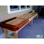 Hudson Sedona Shuffleboard Table 9'-22' Lengths with Custom Stain Options - Image 8
