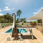 KETTLER Outdoor 15 Table Tennis Table 4-Player Bundle - Image 5