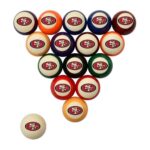Imperial San Francisco 49ers Billiard Balls with Numbers