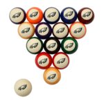 Imperial Philadephia Eagles Billiard Balls with Numbers