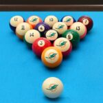 Imperial Miami Dolphins Billiard Balls with Numbers - Image 2