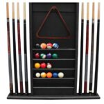 Playcraft Traditional Hardwood Billiard Wall Racks - Image 4