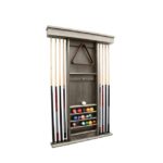 Playcraft Traditional Hardwood Billiard Wall Racks - Image 9