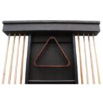 Playcraft Traditional Hardwood Billiard Wall Racks - Image 12