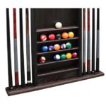 Playcraft Traditional Hardwood Billiard Wall Racks - Image 13