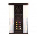 Weathered Dark Chestnut Deluxe Wall Rack