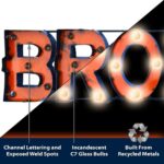 Imperial Lighted Recycled Metal Sign (Various Teams) - Image 14