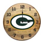 OAK BARREL CLOCK (Various Teams) - Image 3