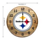 OAK BARREL CLOCK (Various Teams) - Image 10