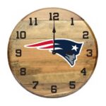 OAK BARREL CLOCK (Various Teams) - Image 24