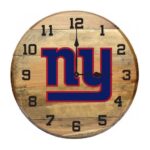 OAK BARREL CLOCK (Various Teams) - Image 26
