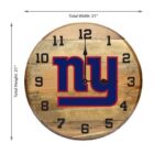 OAK BARREL CLOCK (Various Teams) - Image 27