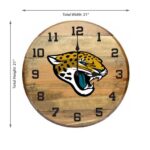 OAK BARREL CLOCK (Various Teams) - Image 29
