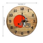 OAK BARREL CLOCK (Various Teams) - Image 39