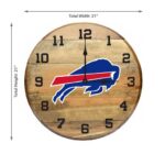 OAK BARREL CLOCK (Various Teams) - Image 41