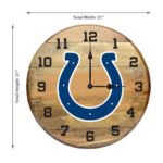 OAK BARREL CLOCK (Various Teams) - Image 43