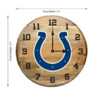OAK BARREL CLOCK (Various Teams) - Image 44