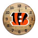 OAK BARREL CLOCK (Various Teams) - Image 45