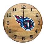 OAK BARREL CLOCK (Various Teams) - Image 51