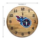 OAK BARREL CLOCK (Various Teams) - Image 52